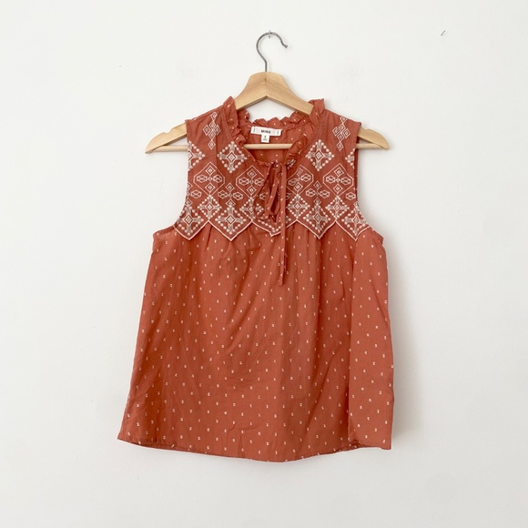 Anthropologie mine sleeveless blouse - Picture 2 of 4